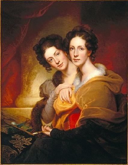 Rembrandt Peale Sisters Sweden oil painting art